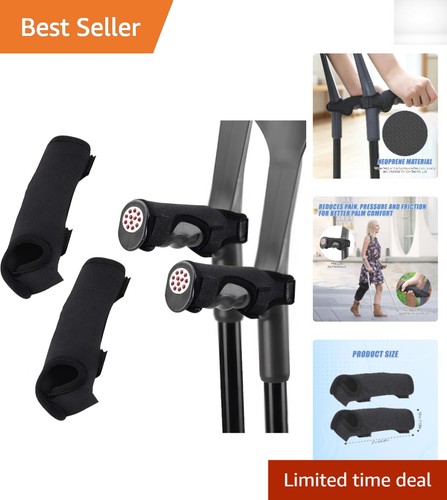 Breathable crutch handle pads - crutch,