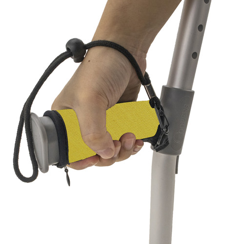Crutch grip handle covers - covers, for