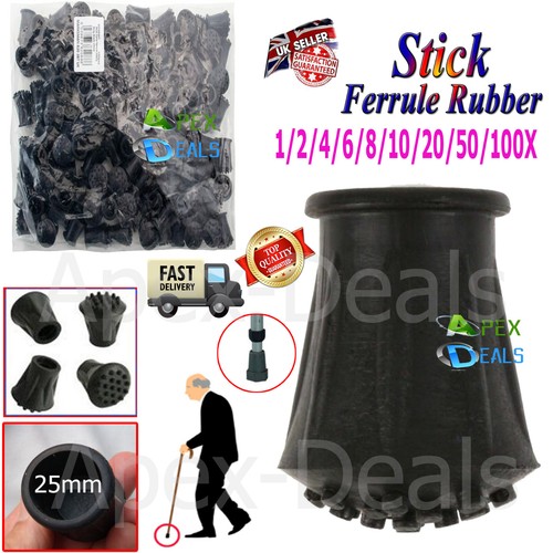 25mm walk stick - walk, rubber