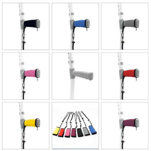 Crutch grip handle covers - crutch,