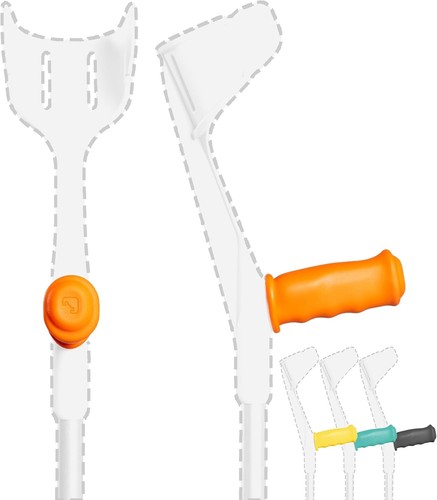 Mysleeve crutches handle - mysleeve,
