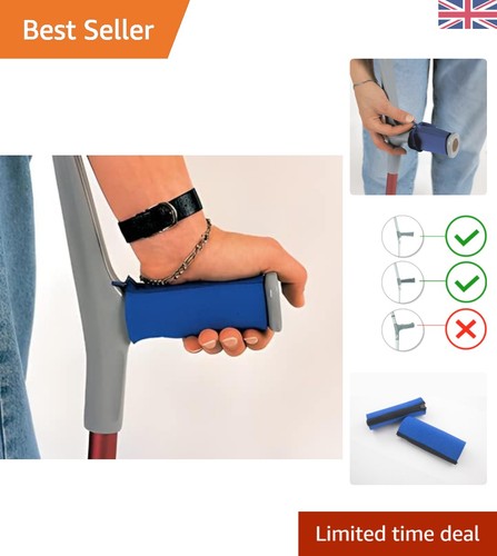 Textured neoprene crutch grip - textured,