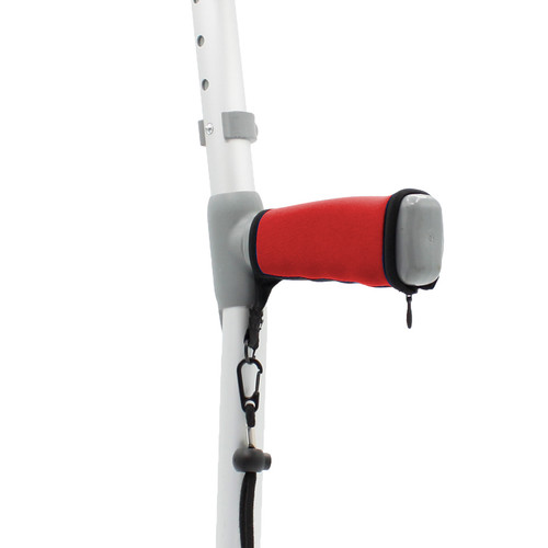 Crutch grip handle covers - covers, for
