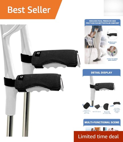 Cushioned forearm crutch pads - forearm,